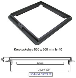 korotuskehys 500x500