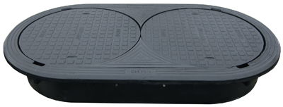 2 x kansi � 600 D400 - Special, irrotettavalla v�likappaleella (3-osainen)